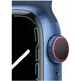 Умные часы Apple Watch Series 7 45 мм, Aluminium Case,  омут, Blue, синий